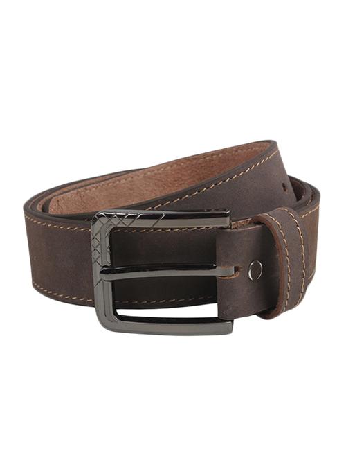 brown color, leatherette belt - 11358449 - Very Small Image - 1