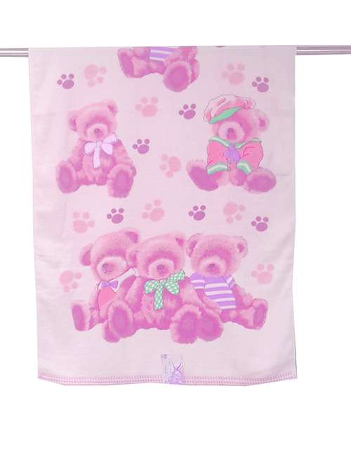 cartoon printed baby bath towel - 11704374 - Very Small Image - 1