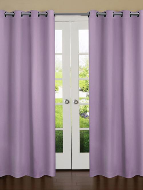 bianca roseberry solid premium blackout door curtains - 12523423 - Very Small Image - 1