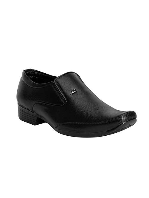 black leatherette slip on - 13046842 - Very Small Image - 1