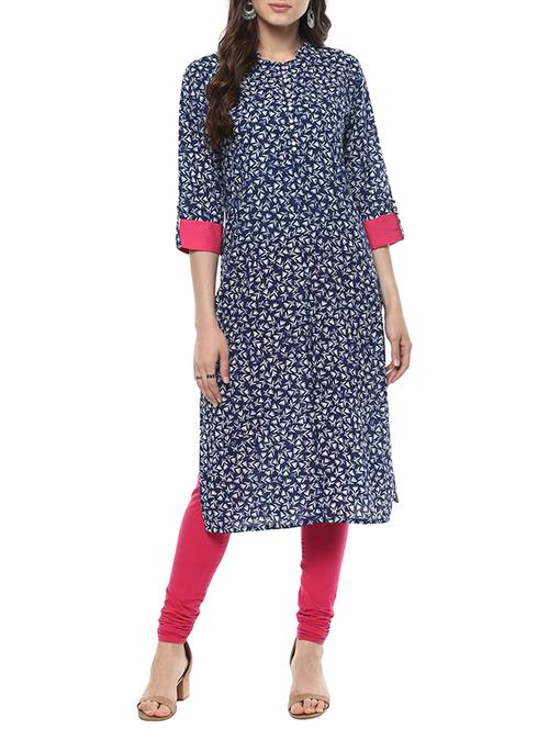 women's straight kurta - 13269331 - Very Small Image - 1