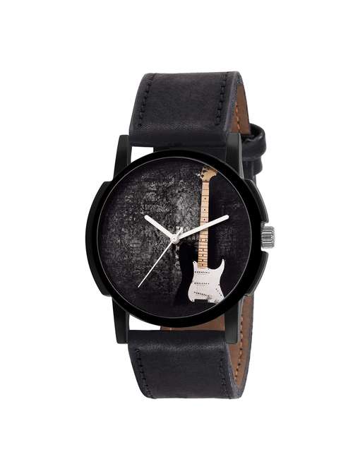 eraa men marvelous analog black & brown wrist watch - 13813573 - Very Small Image - 1