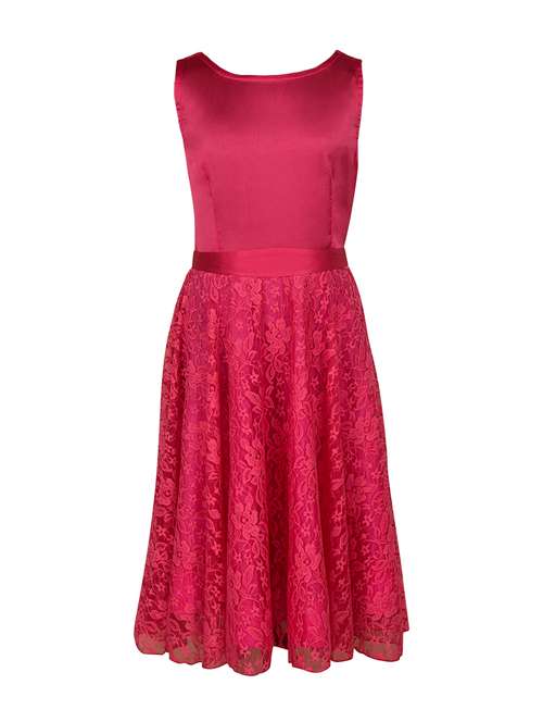 pink net frock - 14377302 - Very Small Image - 1