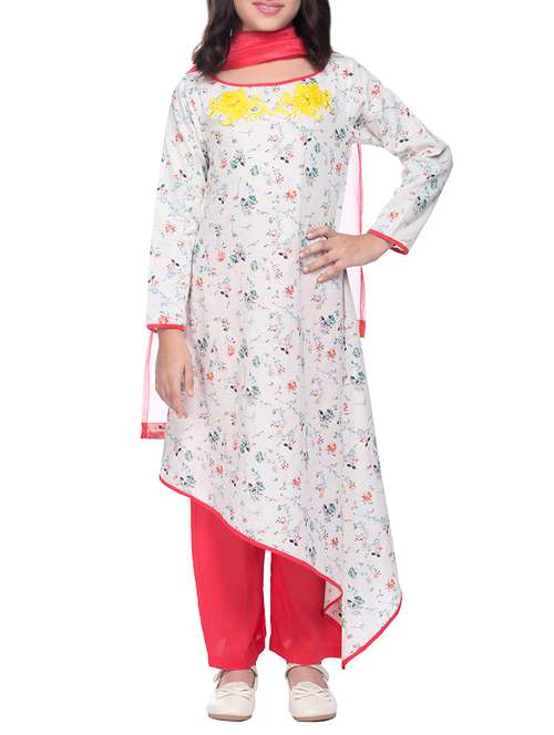 white viscose suit set - 14399883 - Very Small Image - 1