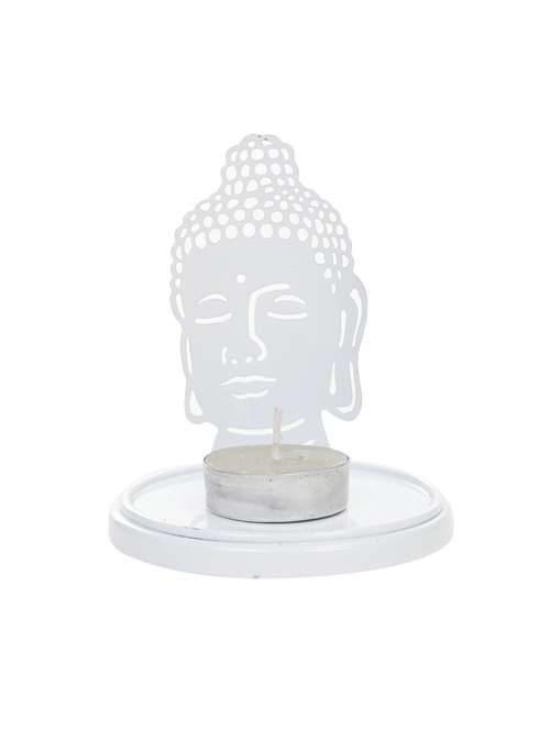 buddha t- light candle holder white - 14656150 - Very Small Image - 1