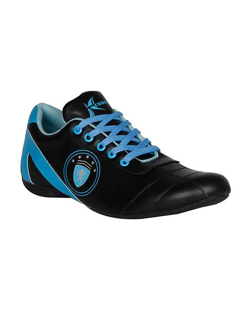 black leatherette lace up shoe - 14756239 - Very Small Image - 1