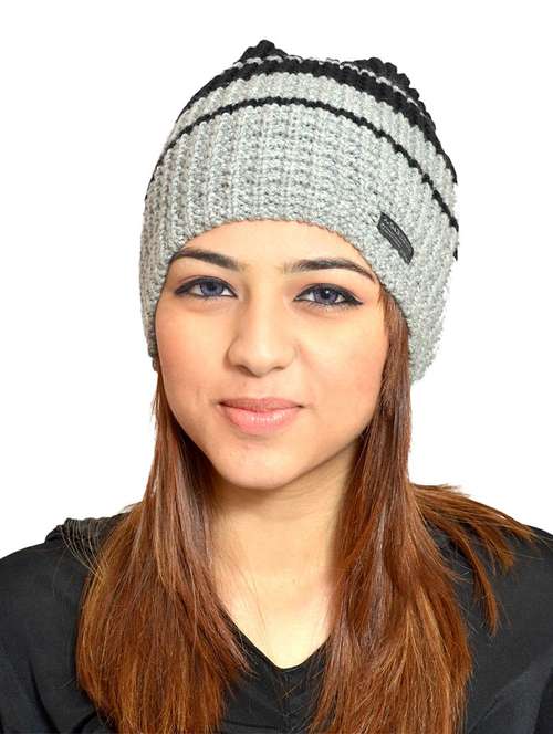 multi colored woolen cap - 14756263 - Very Small Image - 1