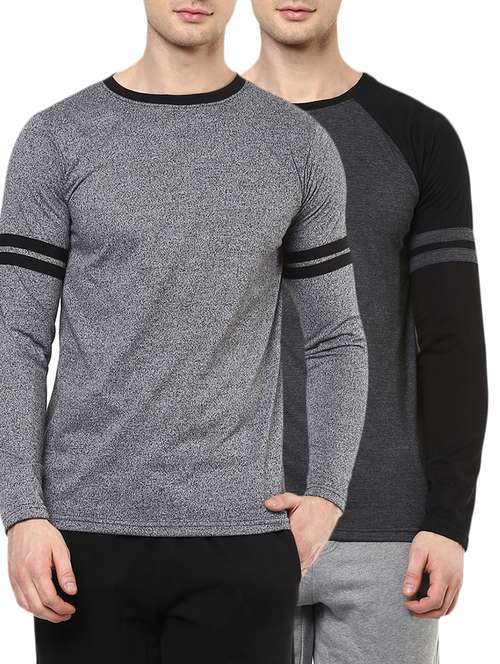 multi colored cotton t-shirt (set of 2) - 14988527 - Very Small Image - 1