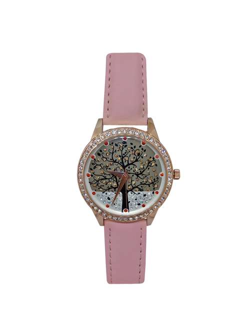 jm pink leatherette watch - 15083192 - Very Small Image - 1