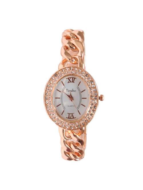 gold stainless steel watch - 15098274 - Very Small Image - 1