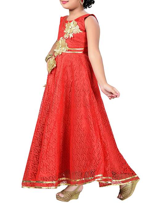 red net gown - 15159533 - Very Small Image - 1