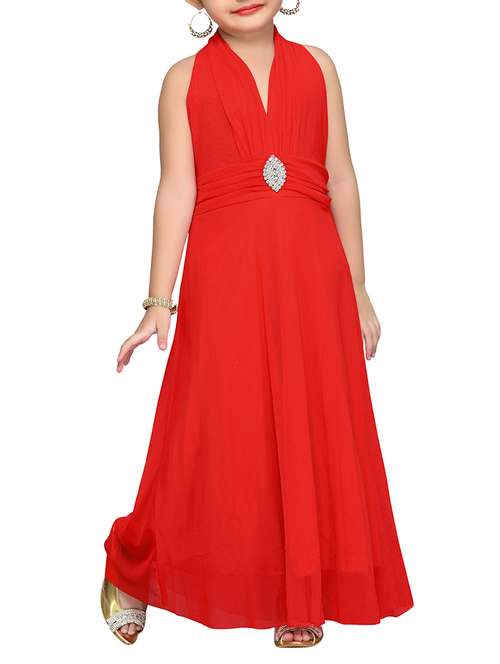 red net gown - 15159541 - Very Small Image - 1