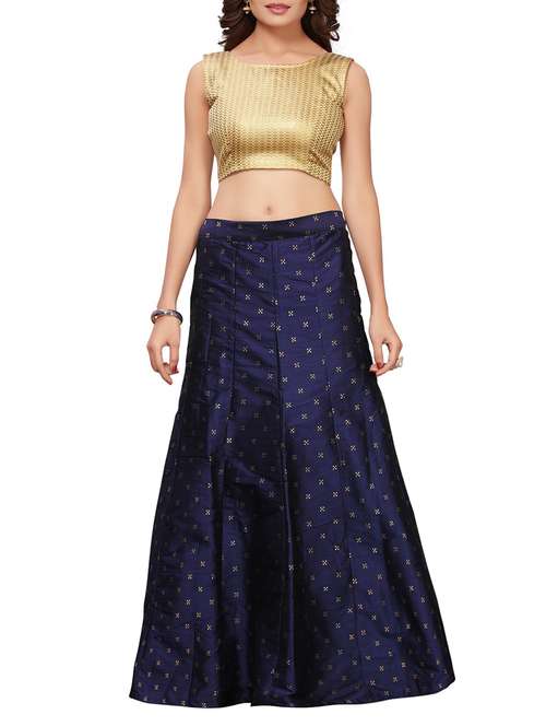 self-design a-line lehenga - 15192082 - Very Small Image - 1
