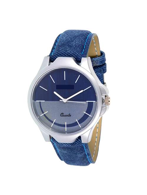 jay creation blue leather belt men's analog watch - 15216935 - Very Small Image - 1