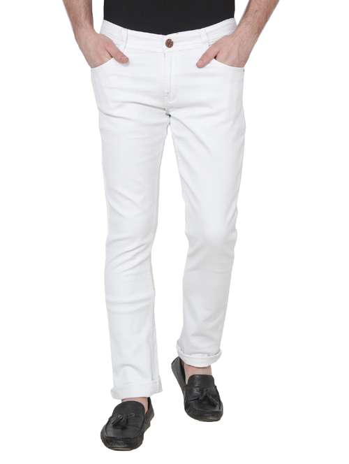 mens slim fit plain jeans - 15274156 - Very Small Image - 1