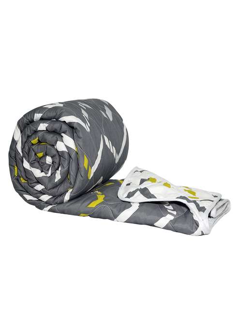 micro polyester 110 gsm single bed comforter - 15486765 - Very Small Image - 1