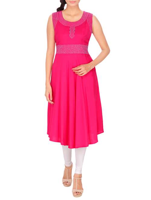 women's flared kurta - 15579096 - Very Small Image - 1
