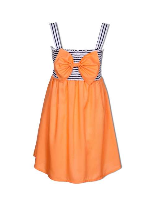 girls shoulder strap sleeveless frock - 15628703 - Very Small Image - 1