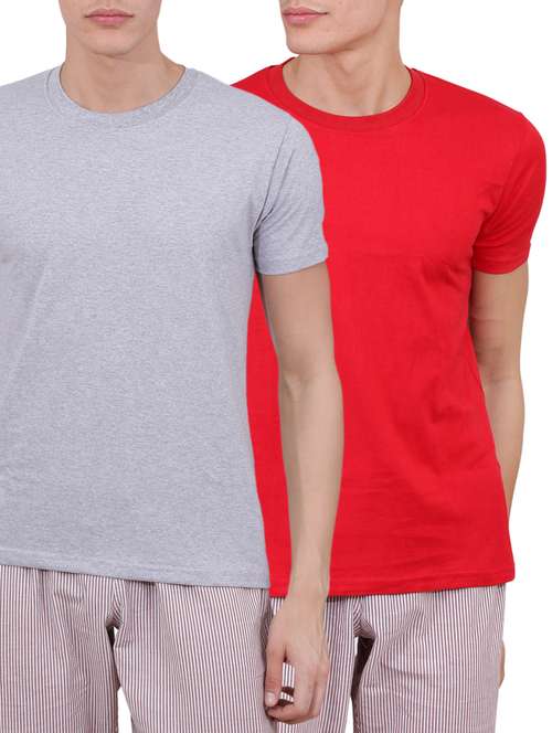 multi colored cotton combo t-shirt - 15698467 - Very Small Image - 1