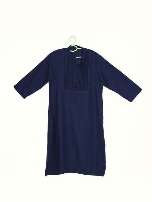 multi colored cotton solid kurti - 15843424 - Very Small Image - 1