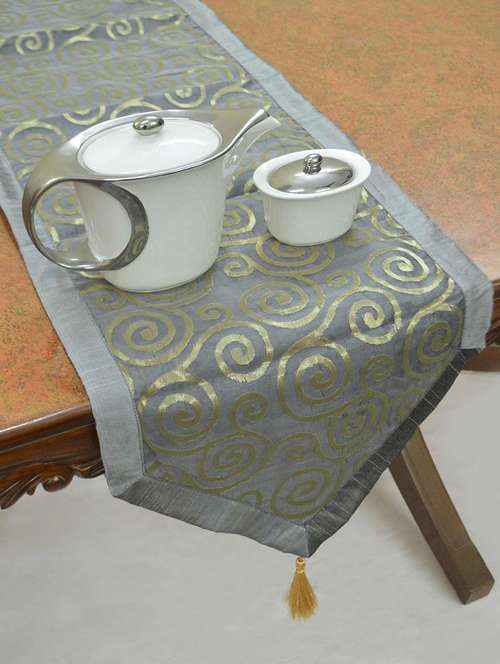 cutwork sheen table runner - 15848821 - Very Small Image - 1