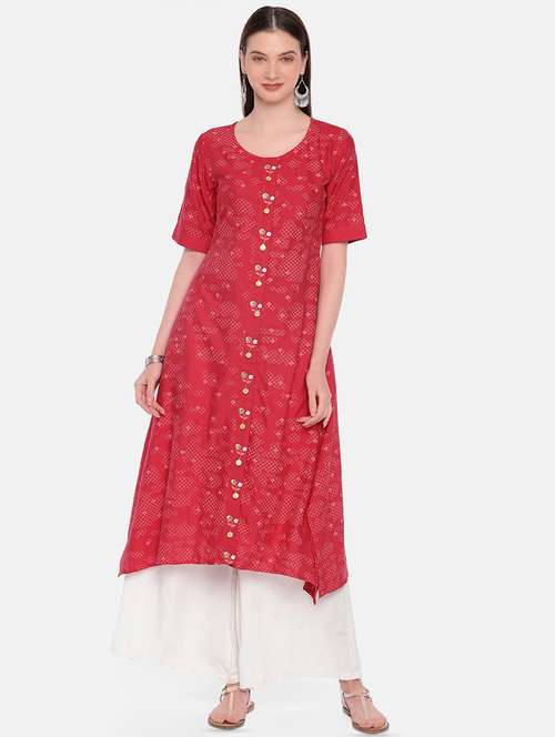 women's a-line kurta - 16050321 - Very Small Image - 1
