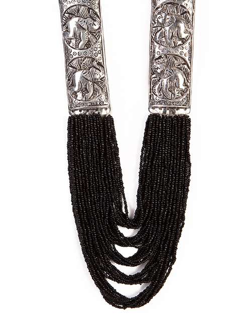 women ethnic daily wear designer necklace - 16053493 - Very Small Image - 1