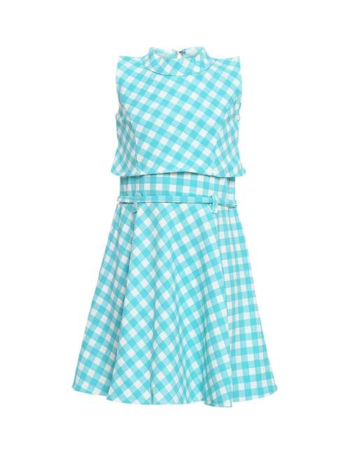 blue nylon frock - 16058819 - Very Small Image - 1