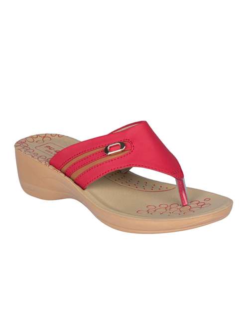 red toe separator flip flop - 16110532 - Very Small Image - 1