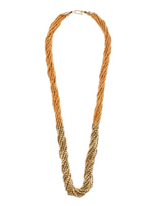 women ethnic daily wear designer beaded necklace - 16234679 - Very Small Image - 1