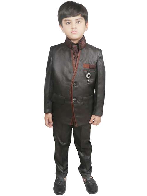 black polyester suit set - 16315333 - Very Small Image - 1