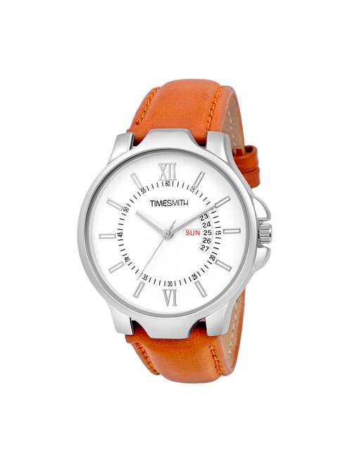 timesmith round dial analog watch tsc-070 - 16482517 - Very Small Image - 1