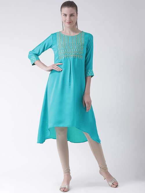 women's asymmetric kurta - 16511018 - Very Small Image - 1