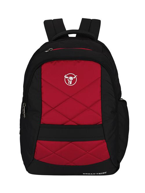 black polyester laptop backpack - 16543452 - Very Small Image - 1