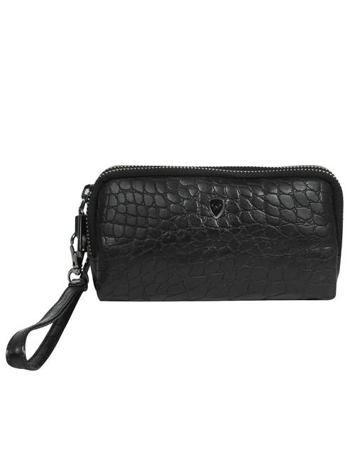 black leather regular pouch - 16585233 - Very Small Image - 1