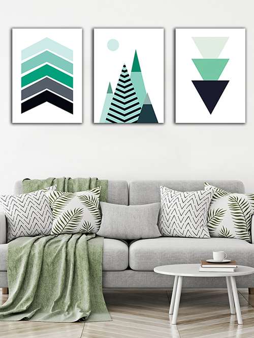 framed canvas painting ( set of 3) - 16780443 - Very Small Image - 1