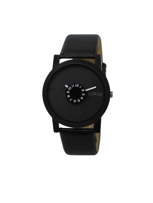 lorem analog black color dial watch for men-lk-25 - 16908803 - Very Small Image - 1