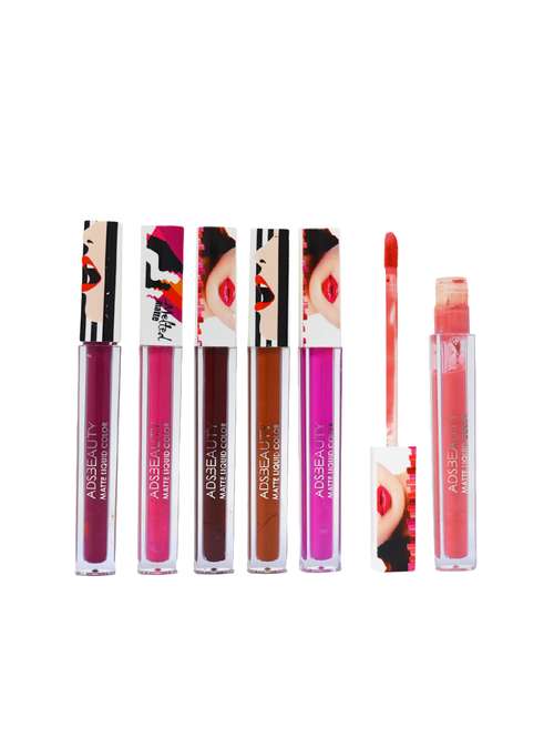 ads non transfer matte lipstick multicolor-01734-b pack of 6 - 16947030 - Very Small Image - 1