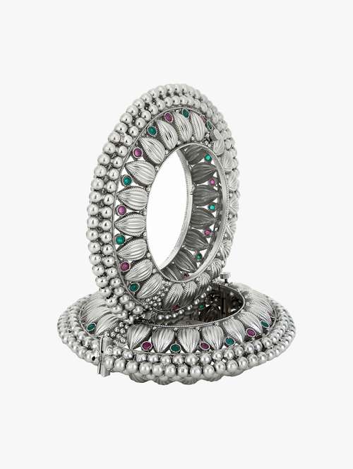 silver tone bangles - 17028996 - Very Small Image - 1