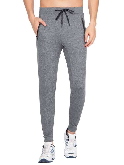 grey solid jogger - 17077743 - Very Small Image - 1