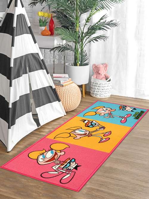 dexters laboratory anti-skid kids (pp) runner - 17113512 - Very Small Image - 1