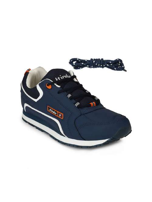 blue lace up sport shoes - 17137352 - Very Small Image - 1
