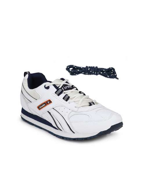 white lace up sport shoes - 17137360 - Very Small Image - 1