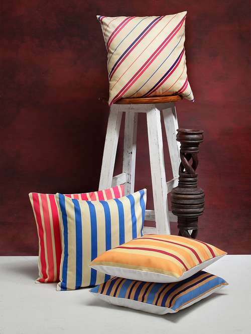 polyester cushion covers (set of 5) - 17167660 - Very Small Image - 1