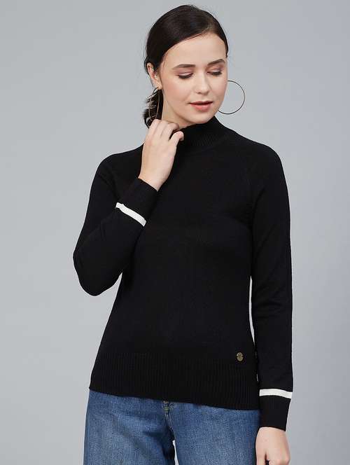 turtle neck regular pullover - 17342055 - Very Small Image - 1