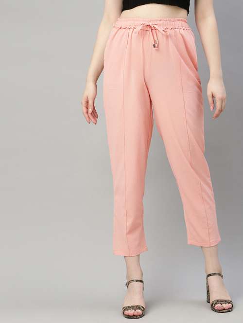 drawstring waist trousers - 17345552 - Very Small Image - 1