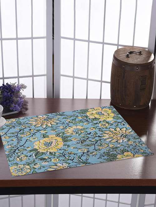 cotton dining table place mats (set of 6) - 17458568 - Very Small Image - 1
