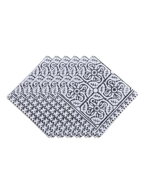 cotton multipurpose kitchen napkin (pack of 6) - 17458714 - Very Small Image - 1
