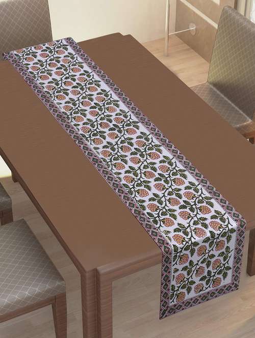 cotton printed table runner - 17459118 - Very Small Image - 1