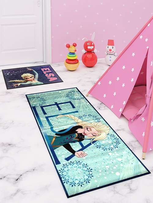 premium kids runner carpet & doormat combo - 17463212 - Very Small Image - 1